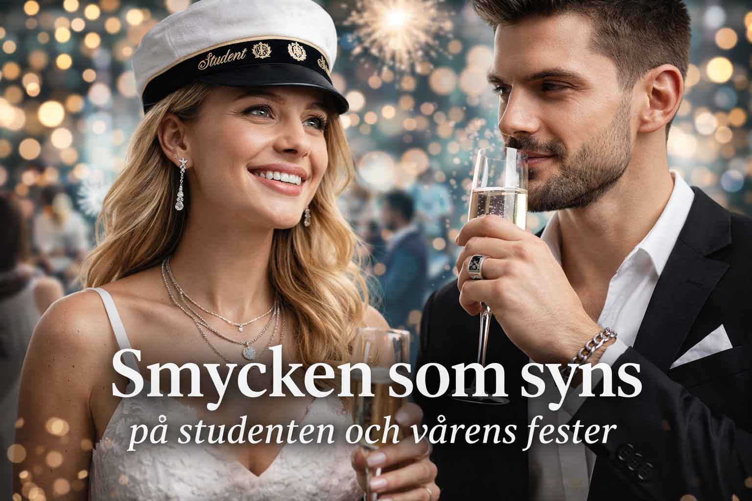 Smycken som syns på studenten och vårens fester